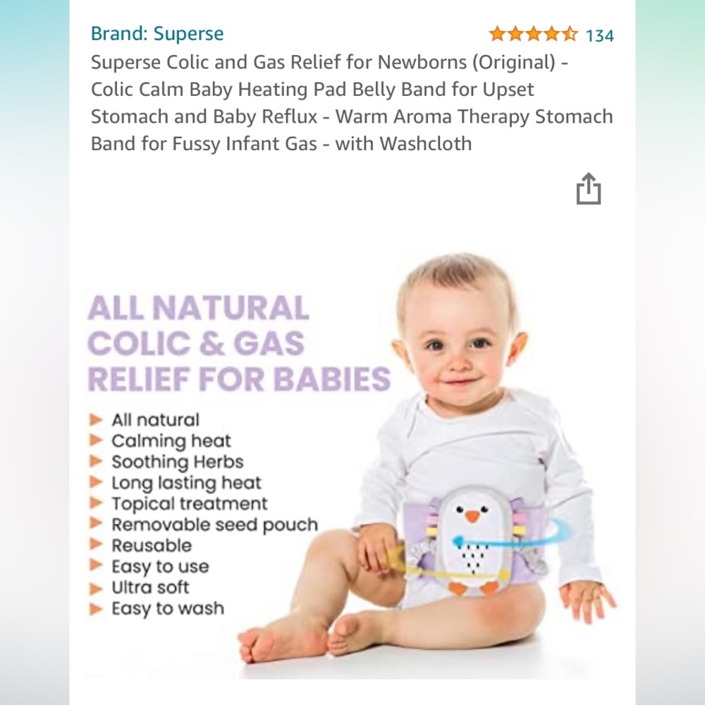 NEW Superse Baby Heating Pad - Picture 14 of 16